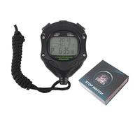 BuyW ronómetro Deportivo, Temporizador Digital ABS Portátil Temporizador de Intervalo con Pantalla de Alarma para Nadan Running