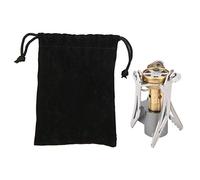 BuyW stufa de Camping, Mini Estufa de Gas Camping Ultraligero Estufa de Integración Portátil Hornillo de Camping de Aleación de Aluminio para Acampar Picnic Senderismo Cocina