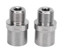 BuyW xtensor de Pedal de Bicicleta Extensión de Pedal, 20 mm de Acero Inoxidable para Montaña Carretera