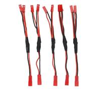 BuyWeek JST Connector Splitter, 5 Piezas SM Splitter Femenino a Hombre de 15.5 Cm Adaptador Paralelo para ESC 030 050 180 Motor
