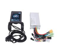 BuyWeek Kit de Controlador de Motor para Bicicleta Eléctrica, 36V 48V 60V 450W 500W Controlador de Onda Sinusoidal con Pantalla LCD