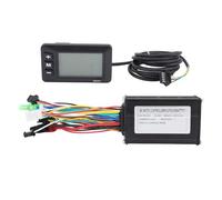 BuyWeek Kit de Controlador de Motor para Bicicleta Eléctrica, DC 36V 48V 250W 350W Controlador de Velocidad de Bicicleta con GD01 Display