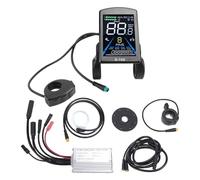 BuyWeek Kit de Controlador de Scooter Eléctrico, Kit de Control del Motor de 36 V 48 V 15A con S100 Metros y Palanca de Gas del Pulgar y Sensor de Asistencia de Potencia