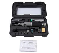 BuyWeek Kit de soplete de butano, 10 en 1, plástico técnico para plástico y metales (HS-1115K)