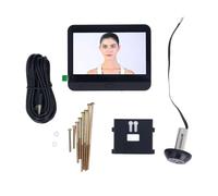 BuyWeek Mirilla Digital Puerta Wifi, HD 1080P Cámara de Mirilla Inalámbrica con Visión de 120 Grados Visor de Puerta Digital con Monitor a Color de 4,3 Pulgadas