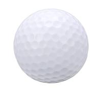 BuyWeek Pelotas de Golf Flotantes, 2 Capas Pelota Flotante de Resina Sintética Pelota de Práctica de Golf para al Aire Libre (Blanco)