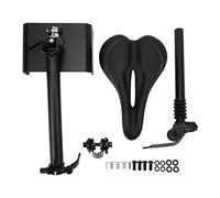 BuyWeek Sillín de Asiento de Patinete Eléctrico para Segway para Ninebot F20 F25 F30 F40, Accesorios de Repuesto de Asiento de Scooter Eléctrico Ajustable