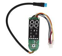 BuyWeek Tablero de Patinete Eléctrico para Xiaomi PRO2, Placa de Circuito de Scooter Eléctrico de PCB con Pantalla Transparente