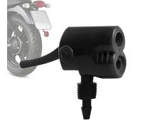 Buz de bomba de doble salida universal - accesorio de punta inflador resistente a la oxidación, accesorio de salida de aire de gran diámetro | Adaptador de válvula a prueba, inflación multi