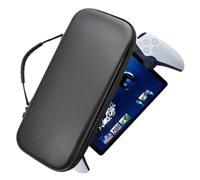 Buziba Bolsa de almacenamiento rígida protectora para PS5 PlayStation Portal, consola de juegos portátil, bolsa de viaje para consola y accesorios
