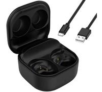 Buziba Funda de carga para Samsung Galaxy Buds FE SM-R400 cargador de repuesto con cable de carga USB-C accesorios para auriculares (negro)