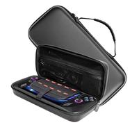 Buziba Funda de transporte para ASUS ROG Ally X, funda de transporte rígida protectora portátil, bolsa de almacenamiento para consola portátil de juegos y accesorios (negro)