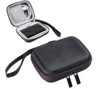 Buziba Funda de transporte para disco duro Samsung T9 portátil externo SSD duro EVA funda protectora de almacenamiento bolsa de viaje (negro)