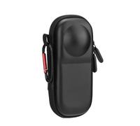Buziba Funda de transporte portátil para Insta360 X4, carcasa rígida, mini bolsa de almacenamiento, funda de viaje, funda protectora para lentes (poliuretano (PU))