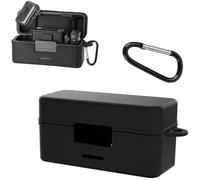 Buziba Funda protectora para DJI MIC 2, funda de carga para micrófono Lavalier, impermeable, portátil, funda de almacenamiento de viaje para DJI MIC 2, accesorios, NEGRO, Unisex