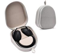 Buziba Funda rígida de transporte para auriculares inalámbricos Sony PlayStation Pulse Elite de EVA, funda protectora portátil de viaje para auriculares PS5 Pulse Elite (gris claro)