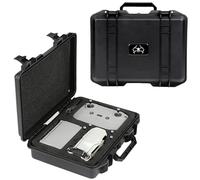 Buziba Funda rígida impermeable portátil para DJI Mavic Mini 2/Mini 2 SE, resistente a la presión, bolsa de almacenamiento de viaje para controlador RC-N1/N2 y accesorios de dron (solo funda)