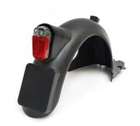 Buziba Guardabarros trasero para scooter con luz trasera para Ninebot MAX G30 / G30D, accesorios de repuesto para scooter eléctrico, soporte de guardabarros trasero