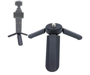 Buziba Mini trípode para cámara de escritorio, soporte de mesa para DJI Osmo Pocket 3, estabilizador de mango de cámara de mano