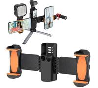 Buziba- Soporte Dual para teléfono para dji Osmo Pocket 3, Soporte para teléfono móvil, Pinza para teléfono, Adaptador de trípode, Accesorios de expansión para cámara