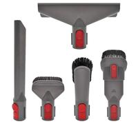 BUZIFU 5 Piezas Accesorios para Aspiradora Compatibles con Dyson V7 V8 V10 V11, Cepillo para Aspiradora y Boquilla Plana para Aspiradora, Repuesto Aspiradora Compatibles con Dyson