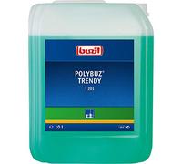 Buzil Limpiador de suelos Polybuz Trendy T201: limpiador brillante a base de alcohol, bidón de 10 l