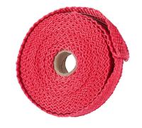 Buzo Nieve Mujer Corbatas Roll Header Pipe 4 Kit + Cinta Caliente de Fibra de Vidrio Envoltura térmica de Escape 5M 2.5CM Accesorios de Motocicleta Coche Niño 3 Años (Red, One Size)