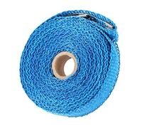 Buzo Nieve Mujer Corbatas Roll Header Pipe 4 Kit + Cinta Caliente de Fibra de Vidrio Envoltura térmica de Escape 5M 2.5CM Accesorios de Motocicleta Coche Niño 3 Años (Blue, One Size)
