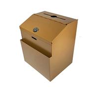 Buzón de Correos, Estilo Americano, Sencillo y con Cerradura, de Metal, para Exteriores, de Seguridad, con 2 Llaves para Pared Exterior, Ideal para Bodas.