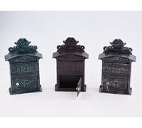 Buzon de Pared Modelo Clasico, Fabricado en Aluminio (Marron)