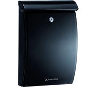 Arregui Buzón exterior poliéster 34x24x10 cm antilluvia anticorrosivo Negro