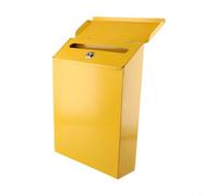 Buzón Exterior Clásico de Hierro para estilo Rústico Buzón Exterior(Yellow) | para estilo rústico , para decoración exterior, acabado clásico, hierro , para charme campestre