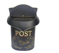 Buzón Mailbox Rustic Wall Mounted Vintage Do Old Post Box Decorative Suggestion For Garden Antique Decor para la Oficina en casa(Color 7)