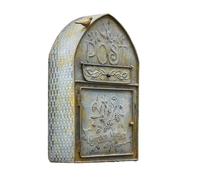 Buzón Mailboxes Outdoor Wall Vintage Metal Post Box Mailbox Letter para Exteriores