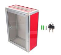 buzón rojo para cartas y sugerencias gobierno caja almacenamiento