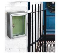 Buzones De Correos Buzón de sugerencias, buzón recolección, Cartas, Dinero, con Cerradura, Montaje en Pared for Centro atención al Cliente, Empresa, Hotel, Escuela, hogar para el Hogar(Top Port)
