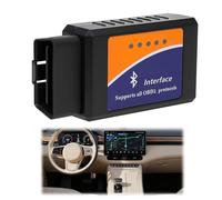 BUZUYIWAR Bluetooth Diagnosis Multimarca en Español, Diagnostico Coche Escaner Lector Car Herramienta de Fallos y Errores para iOS Android Windows Universal 2025