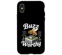 Buzz Worthy Green Roof Urban Bee Design Carcasa para iPhone X/XS