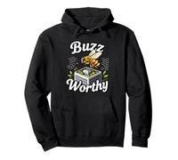 Buzz Worthy Green Roof Urban Bee Design Sudadera con Capucha
