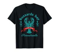 Buzzards Bay MA Pesca de Langosta Cape Cod New Bedford Camiseta