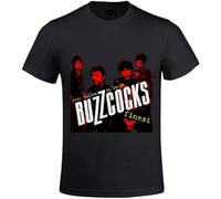 Buzzcocks Ever Fallen In Love Buzzcocks Finest Custom Unisex 100% Cotton Short-Sleeve T-Shirts Black S