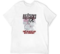 Buzzcocks Fallen in Love Men's T Shirt Short Sleeve Cotton Tops White XXL