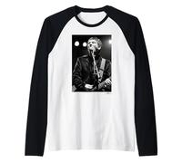 Buzzcocks Pete Shelley Live París por Phil Nicholls Camiseta Manga Raglan