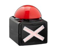 Buzzer with Sound & Led Lighting - The Party Fun for The Whole Family - Ideal for Game Nights, Quiz Shows & Celebrations