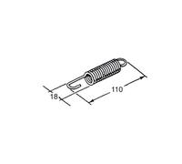 Buzzetti Muelle 110x18mm para soporte central