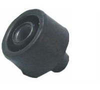 Buzzetti Tope de Goma Para Caballete Central, Plata