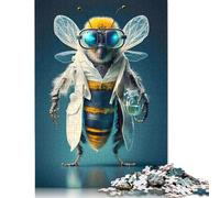 Buzzing Genius Lab Bee Rompecabezas Imposible,desafío para Adultos Juego Educativo 1000 Piezas Obra De Arte De Juego De para Adultos, Regalos A Partir De 14 Años 1000pcs (75x50cm)