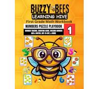 Buzzy Bees Learning Hive: Numbers Puzzle Playbook | Tracing, Counting, Missing Numbers & Dot-to-Dot Math Games for Grade1