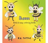 Buzzz: Bold & easy coloring book