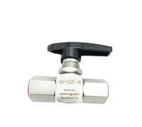 BV-OD/F 1/8 1/4 3/8 1/2 3/4 Stainless Steel Ball Valve 3000 Psi Tube 6000 Psi End Connection/Female NPT Thread(BV-14OD 14mm)